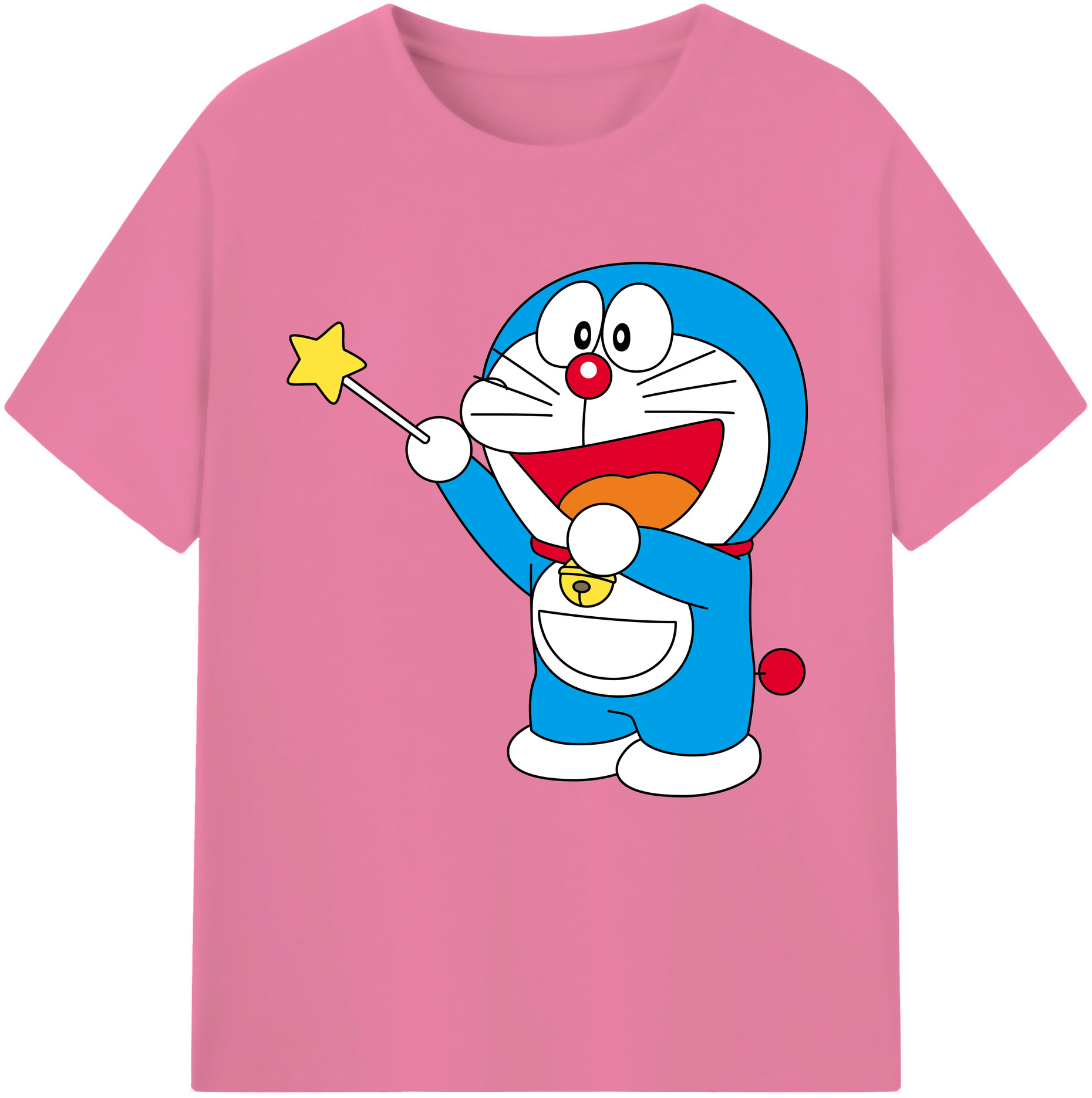 （画像用） ドラえもん Doraemon 綿100％半袖Tシャツ（フロントプリント）